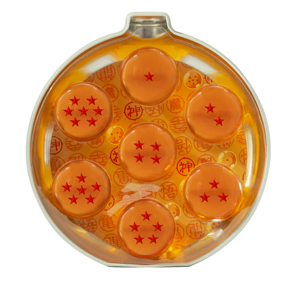 Dragon Ball Z 7pc Acrylic Dragon Balls & Radar Tin Set (ONLINE ORDER ONLY)