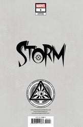 [Signed by Nakayama W/ COA] STORM #1 UNKNOWN COMICS DAVID NAKAYAMA EXCLUSIVE VIRGIN VAR SIGNED BY DAVID NAKAYAMA [IN STOCK] (ONLINE ORDER ONLY)