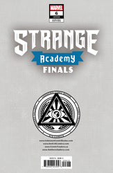 Strange Academy: Finals #6 Unknown Comics Ivan Tao Exclusive Graffiti Wall Var (04/26/2023)