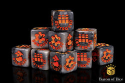 Smoke Vehicle Damage Dice - Legion Compatible (ONLINE ORDER ONLY)