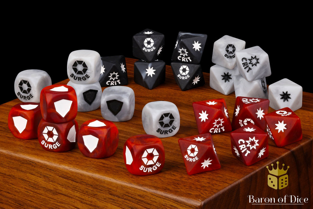 Matte Finish, Confederacy, Dice Set (ONLINE ORDER ONLY)