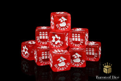 Red Vehicle Damage Dice - Legion Compatible (ONLINE ORDER ONLY)