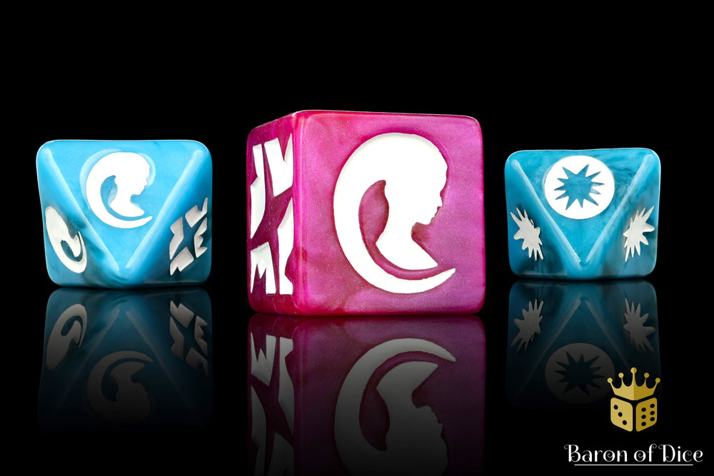 Alien Head Galactic Skirmish Dice - Set of 20 (ONLINE ORDER ONLY)