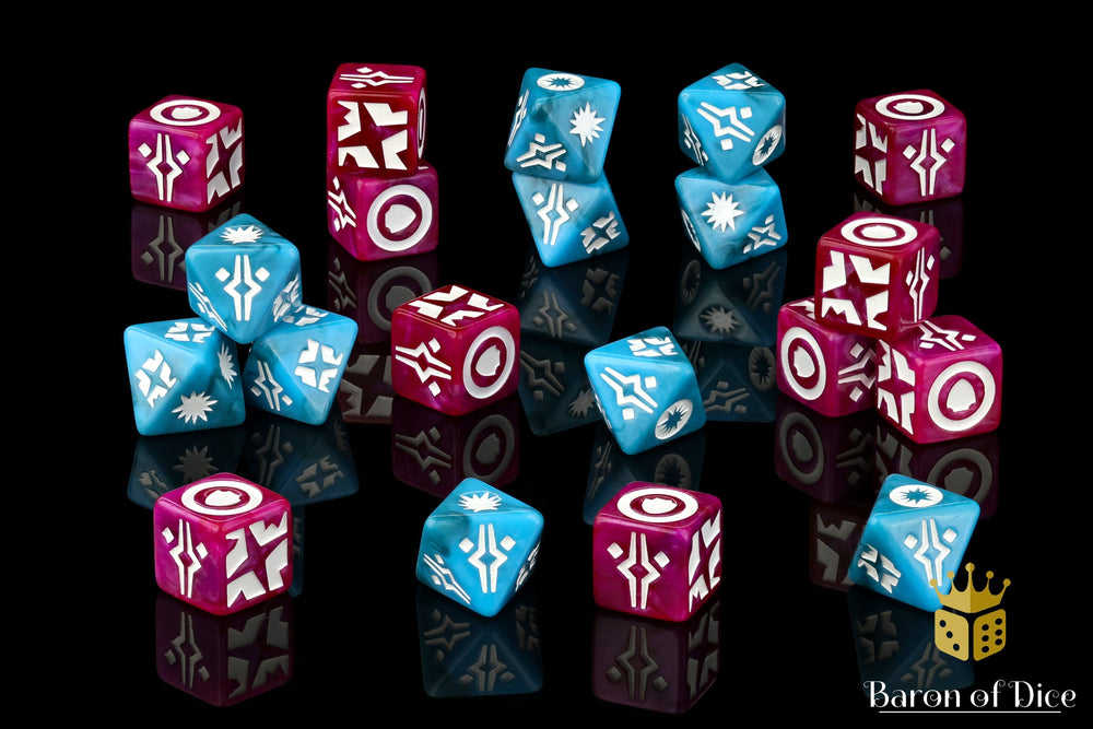 Alien Icon Galactic Skirmish Dice - Set of 20 (ONLINE ORDER ONLY)
