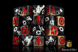 Bounty Hunter Galactic Skirmish Dice - Set of 20 (ONLINE ORDER ONLY)
