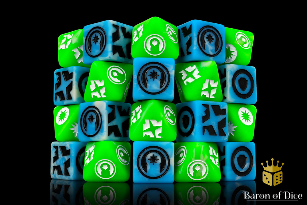 Good Karma Galactic Skirmish Dice - Set of 20 (ONLINE ORDER ONLY)