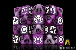 Good Karma (Purple) Galactic Skirmish Dice - Set of 20 (ONLINE ORDER ONLY)