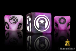 Good Karma (Purple) Galactic Skirmish Dice - Set of 20 (ONLINE ORDER ONLY)