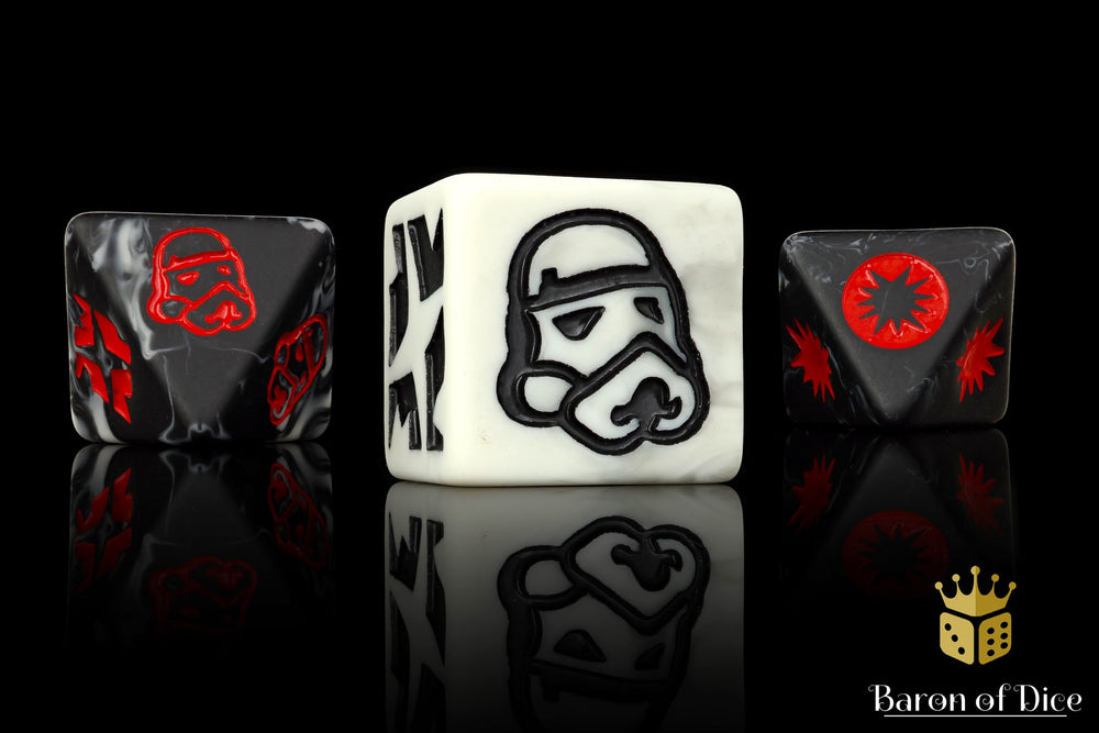 Trooper Galactic Skirmish Dice - Set of 20 (ONLINE ORDER ONLY)