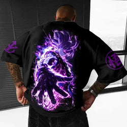 Dragon Ball Goku T-Shirt: Classic Hot Blood Anime Portrait (ONLINE ORDER ONLY)