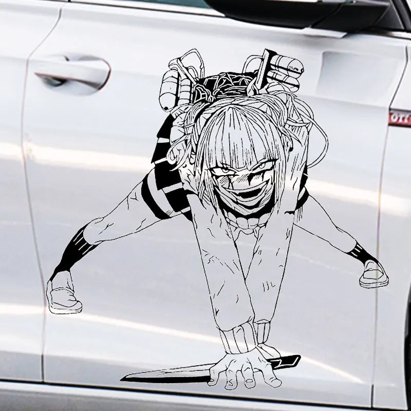 Anime Car Sticker Large Stickers External Accessories Assassin For Door Hood Decoration Style Spirit Styling PVC Vinyl Decal (ONLINE ORDER ONLY)