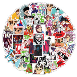 DAN DA DAN Anime Black White Sticker Pack for Laptop, Luggage, Skateboard (Online Order Only)