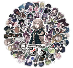 10/30/50PCS  INS Style Animation Danganronpa Personalized Graffiti Waterproof Sticker Refrigerator Luggage Water Cup Skateboard (Online Order Only)