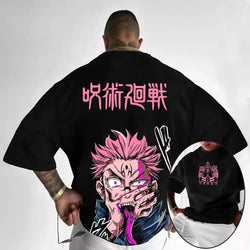 Jujutsu Kaisen T-Shirt: Men's Anime Graphic Tee (ONLINE ORDER ONLY)