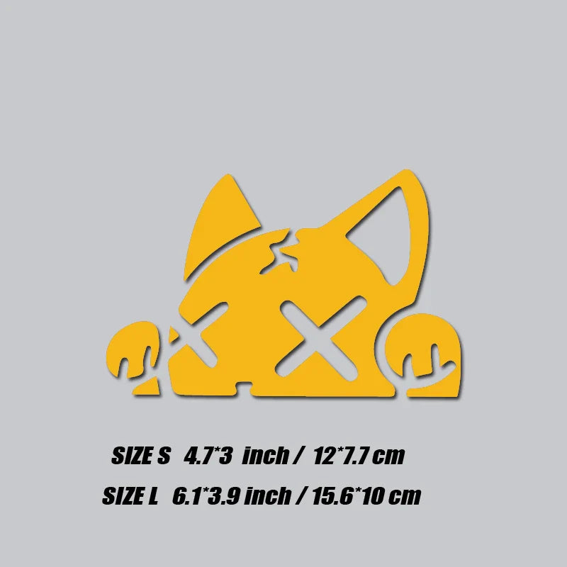 CUTE CAT DECAL,CARTOON CAT stickers,creative&funny decal with high quality for car trucks motorcycles &laptops (ONLINE ORDER ONLY)