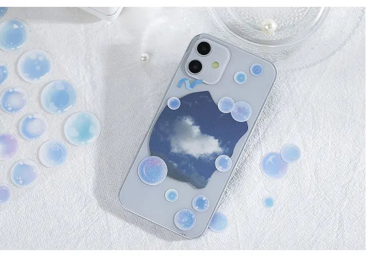 1pcs Cute Colorful Bubble Series Stickers Ins Basis Dot Laser Decoration Sticker Diary Scrapbooking DIY Album Kawaii Stationery (ONLINE ORDER ONLY)