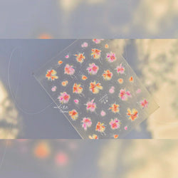 Fireworks Bloom Romantic Starry Sky Goldfish Metallics Color Gradient Self Adhesive Nail Art Stickers Halo Dyeing Manicure Decal (ONLINE ORDER ONLY)
