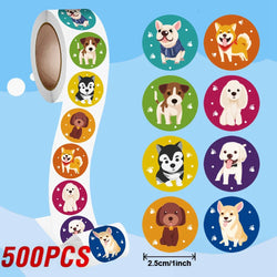 100-500pcs Cute Animals Stickers Labels Reward Stickers Motivational Stickers For Kids For School Reward Students Teachers (ONLINE ORDER ONLY)