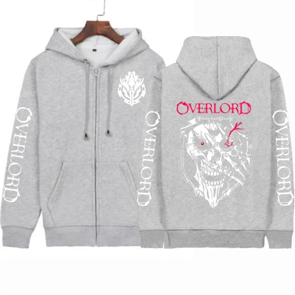 Overlord Cosplay Horror Skull Hoodie Ainz Zip Up (ONLINE ORDER ONLY)