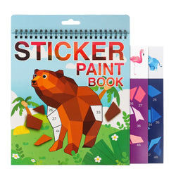 Sticker Book for Kids Ages 4-8, Sticker by Number, Brain Games, Travel Toy, Gift (ONLINE ORDER ONLY)