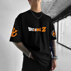 Dragon Ball Goku T-Shirt: Classic Hot Blood Anime Portrait (ONLINE ORDER ONLY)