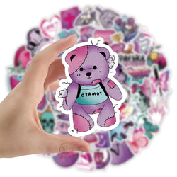 Gothic Graffiti Stickers 10/30/60PCS for Laptop, Guitar, Car, Bike, Skateboard, Kids Toys (ONLINE ORDER ONLY)