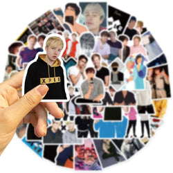 50pcs Sam and Colby Graffiti Stickers For Suitcase Skateboard Laptop Luggage Phone Car Styling DIY Sticker Decals (ONLINE ORDER ONLY)