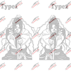 Anime Sticker Guardian For Car Stickers External Accessories Computer Window Decoration Side Door Hood Die Cuttin Vinyl Decals (ONLINE ORDER ONLY)