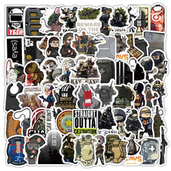 Escape From Tarkov Stickers Pack - Laptop, Phone, Car, Scooter, Water Bottle, Fridge Decor (Online Order Only)