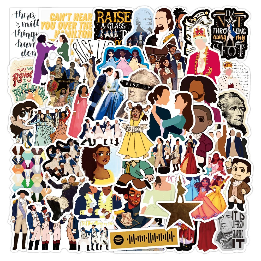 Hamilton Musical Sticker Packs (ONLINE ORDER ONLY)