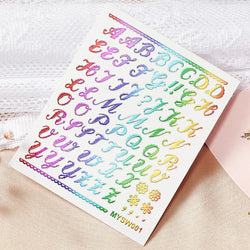 1Pc Laser Silver Gold Lines Stripe Nail Sticker Metal Strip Luxury Nails Slider Self Adhesive Slider Papers Transfer Stickers *& (Online Order Only)