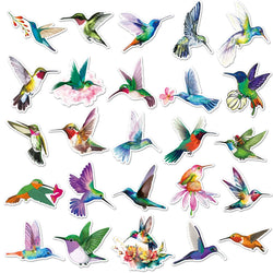 10/30/50PCS Hummingbirdr Cartoon Stickers Funny Animal Graffiti Sticker DIY Luggage Laptop Car Bike Skateboard Decals Kids Toy (ONLINE ORDER ONLY)