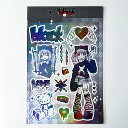 Ins Cute Angel Princess Baseball Girl Sticker Scrapbooking DIY Album Decoration Sticker Aesthetic Personalized Kawaii Stationery (ONLINE ORDER ONLY)