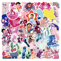 Steven Universe Stickers Pack: Cartoon Decals for Laptop, Bike, Guitar, Waterproof (Online Order Only)