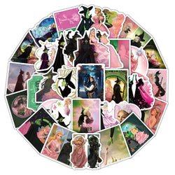 10/30/50PCS Wicked Cartoon Stickers Magic Graffiti Sticker Movie Decals Fridge Luggage Laptop Phone Guitar Skateboard Decoration (ONLINE ORDER ONLY)