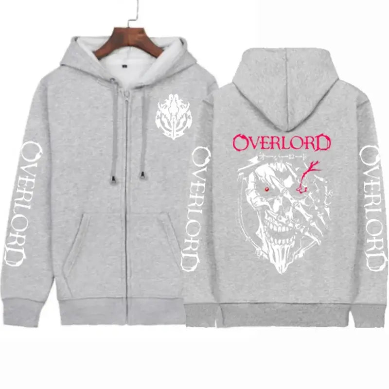 Overlord Cosplay Horror Skull Hoodie Ainz Zip Up (ONLINE ORDER ONLY)
