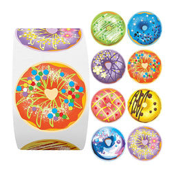 500pcs/roll Animal Cartoon Stickers Kids Toy Stickers Various Cute Design Patterns School Teacher Reward Stationery Stickers (ONLINE ORDER ONLY)