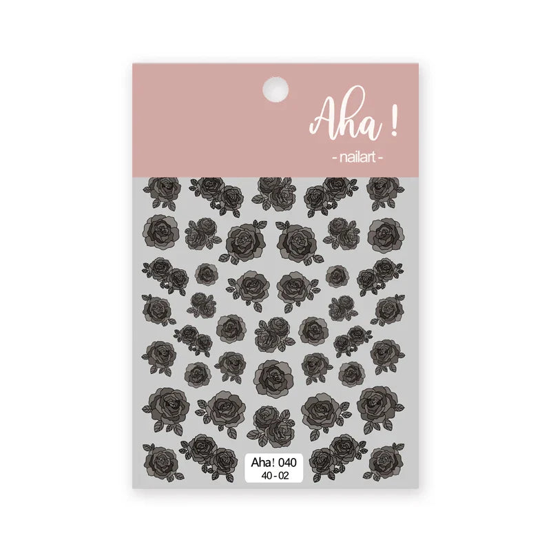 1pc Cute White Cloud Nail Stickers Ultra Thin Nail Art Stickers Self Adhesive Decals Star Moon/Flower/Clouds Kawaii Nail Decals (Online Order Only)