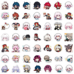 10/30/50/100pcs Anime Cartoon Honkai: Star Rail Sticker Packs (Online Order Only)