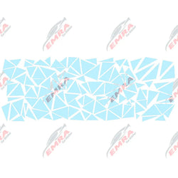 Triangle Car Sticker Decoration Side External Accessories Camouflage Kit Wrap Camo Tuning Styling Waterproof Vinyl Decals (ONLINE ORDER ONLY)
