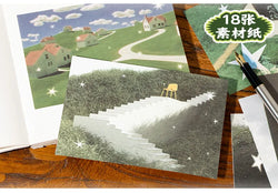 72pages/book Y2K Style Retro Cute Cut Film Sticker Book Planner Journal Handbook Scrapbooking Kawaii Decoration Sticker Gift (ONLINE ORDER ONLY)