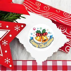 100-500pcs Santa Claus Tree Paper Label Cartoon Merry Christmas Sticker New Year Cute Snowman Stationery Stickers For Kids Gift (Online Order Only)