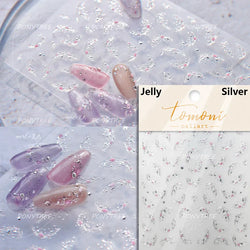 Blow Bubbles Goldfish Cat Kitten Water Love Heart Star Rabbit Bunny Self Adhesive Nail Art Decorations Stickers Manicure Decals (Online Order Only)