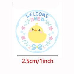 100-500pcs Cute Animal Encourage Sticker Kawaii Children Reward Stickers Creative School Supplies 2.5cm Circle Kids Toy Stickers (ONLINE ORDER ONLY)