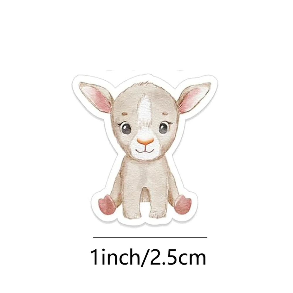 100-500pcs Animals Reward Stickers for Kids Children Kindergarten School Encouragement Students Games Toy Stationery Sticker (Online Order Only)