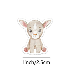 100-500pcs Animals Reward Stickers for Kids Children Kindergarten School Encouragement Students Games Toy Stationery Sticker (Online Order Only)