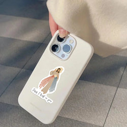 52Pcs Jesus Christian Religion Stickers For Phone Laptop Car Case Freezer Luggage Wall Waterpoof DIY Graffiti Belief Sticker (Online Order Only)