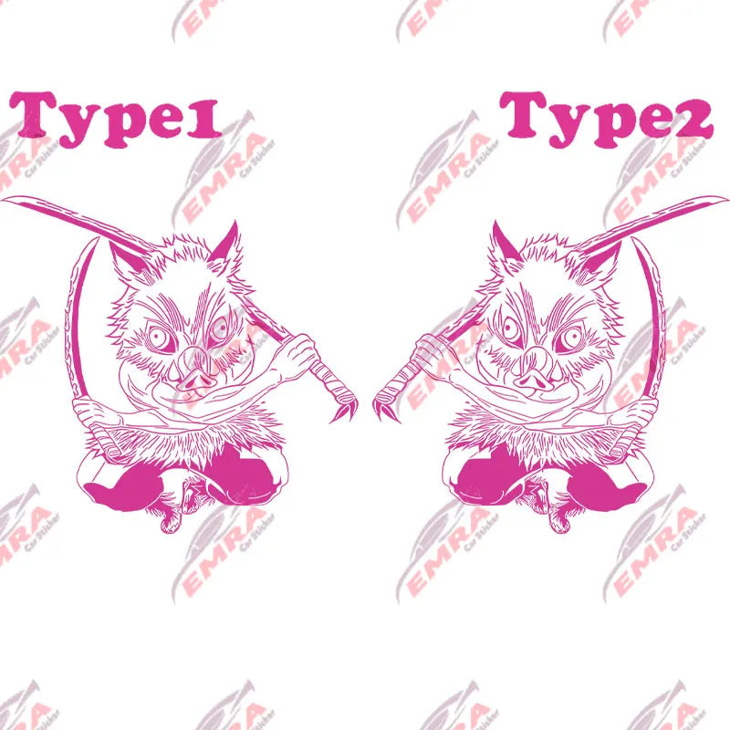 Big Anime For Car Sticker Whole Body Car Customization For Side Decorate Exterior Accessories Waterproof PVC Vinyl Decals (ONLINE ORDER ONLY)