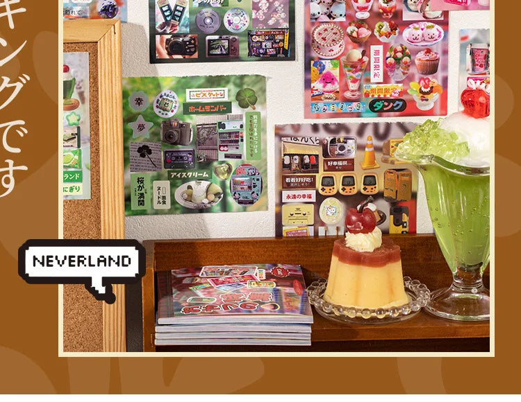 20 Sheets Retro Cut Film Sticker Book Dream Echo Series Y2K Sticker Journal Handbook Scrapbooking Kawaii Decoration Sticker Gift (ONLINE ORDER ONLY)
