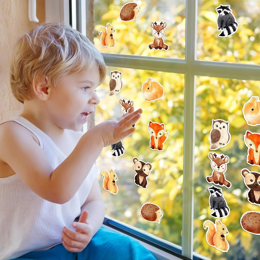 100-500pcs Cute Animals Stickers Reward Stickers For Kids For Students Motivational Gift Decoration Label Stationery Sticker (ONLINE ORDER ONLY)